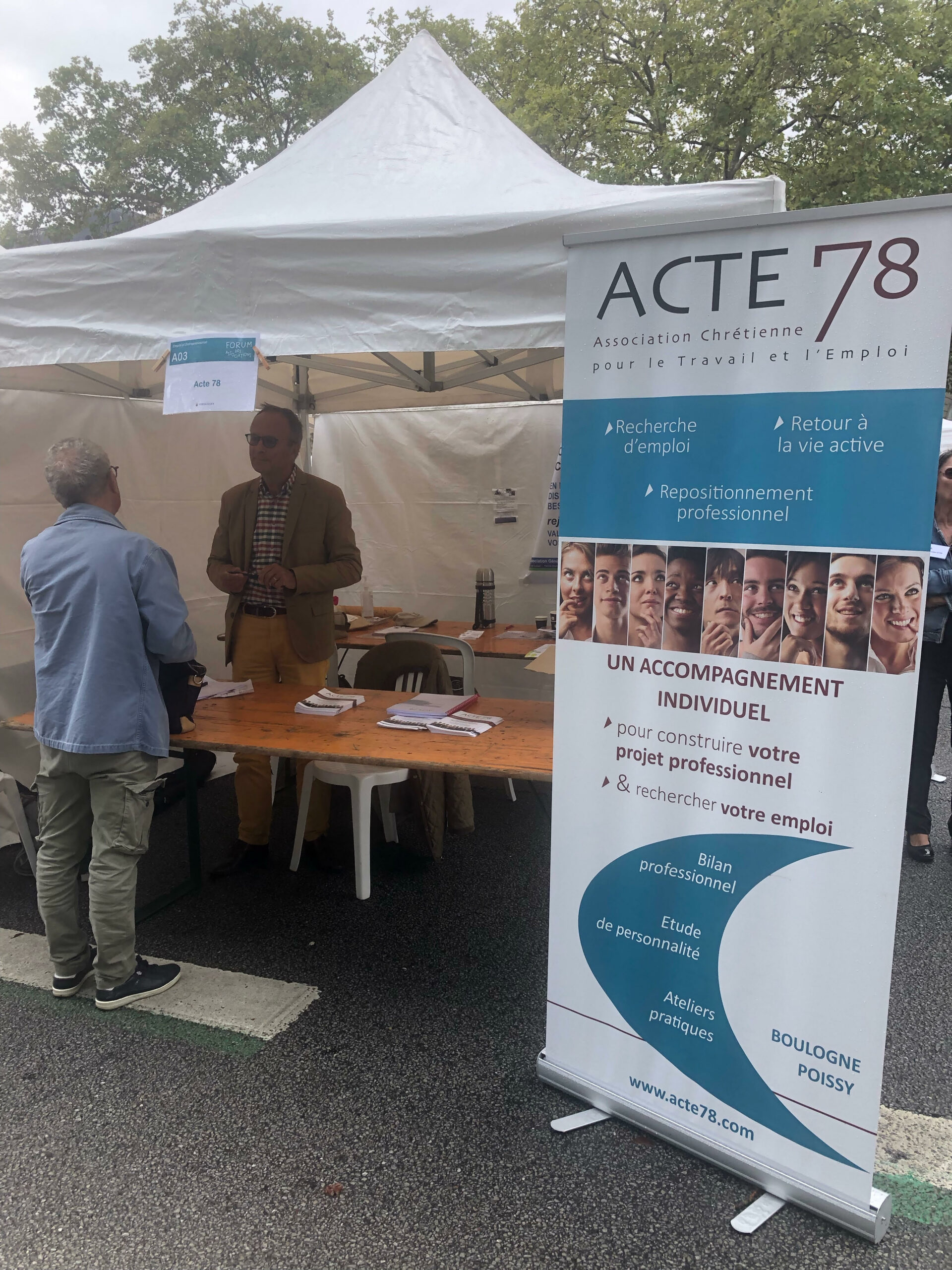 ACTE 78 au Forum des Associations de Versailles